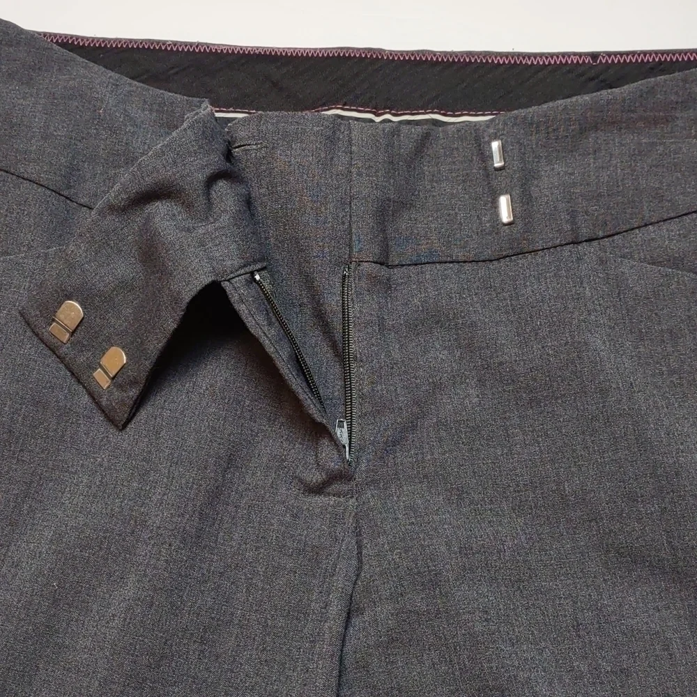 The Limited Wool like Gray Wide Leg Pants